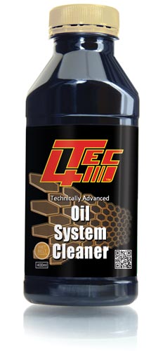 Tec4 Oil System Cleaner 400ml - Internal Engine Flush for Sludge Removal & Sticky Lifters