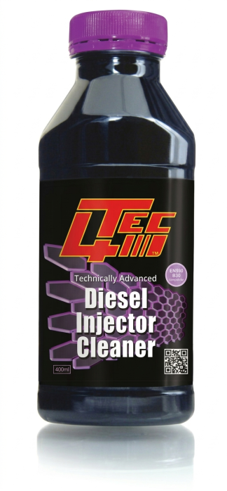 Tec4 Diesel Injector Cleaner 400ml Bottle - Professional Fuel Additive for Engine Care